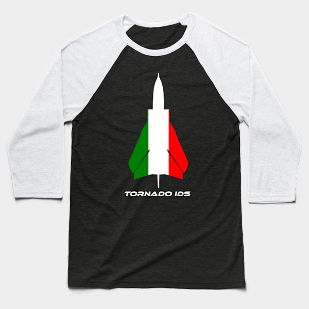 Tornado IDS - Aeronautica Militare Baseball T-Shirt by BearCaveDesigns